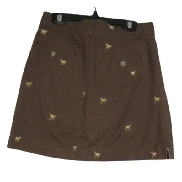 Gap kids Brown skort with horses