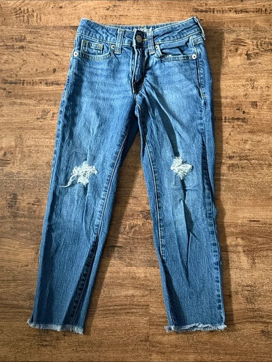 Blue Distressed Girl’s Jeans size 6