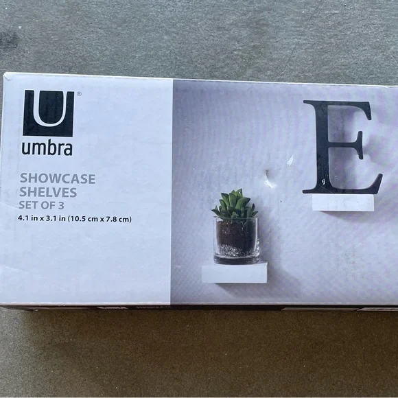 Umbra shelves, set of three.