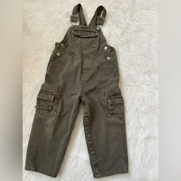 Cherokee Olive Green Overalls