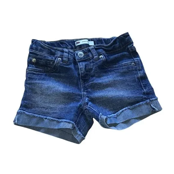 Levi's Denim Shorty Shorts