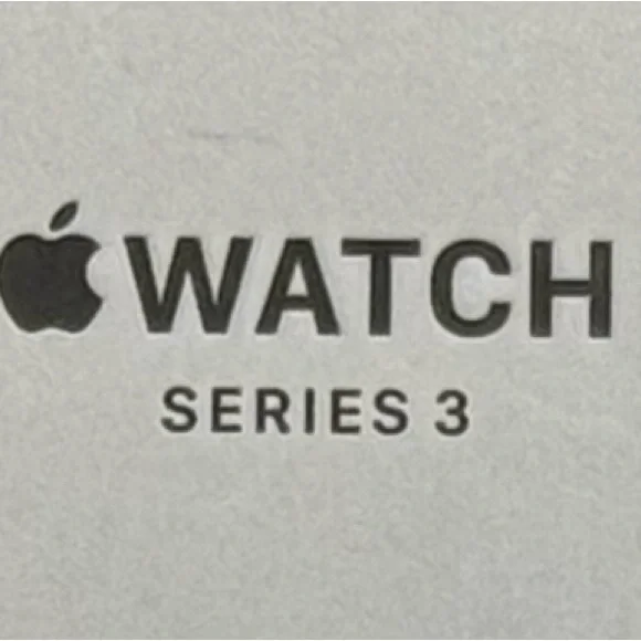 Apple Watch Series 3 BOX ONLY - Classic Silver