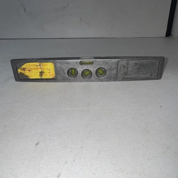 Vintage C.A. Stockholm 4 Way Magnetic Torpedo Level Four Way Level Co. USA