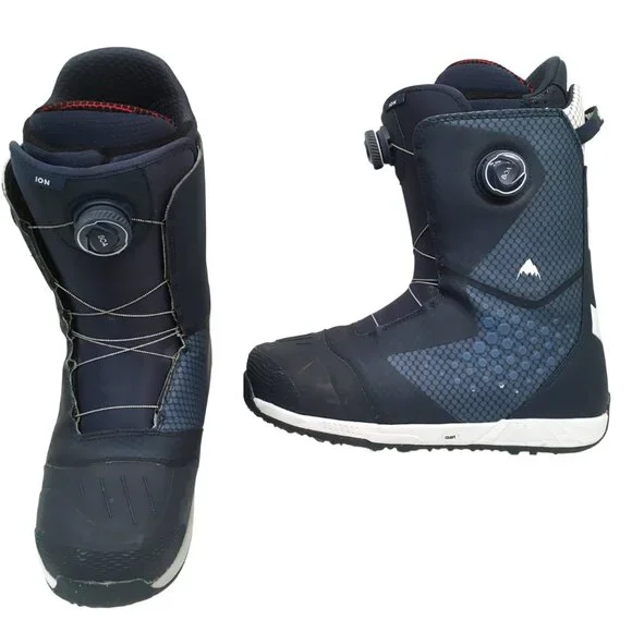 Burton Ion Boa Snowboard Boots! 11.5 Blue Top of Line ALMOST LIKE NEW CONDITION