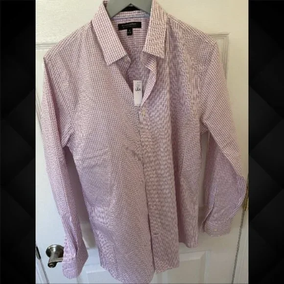 Banana Republic Slim-Fit Wrinkle Resistant Dress Shirt