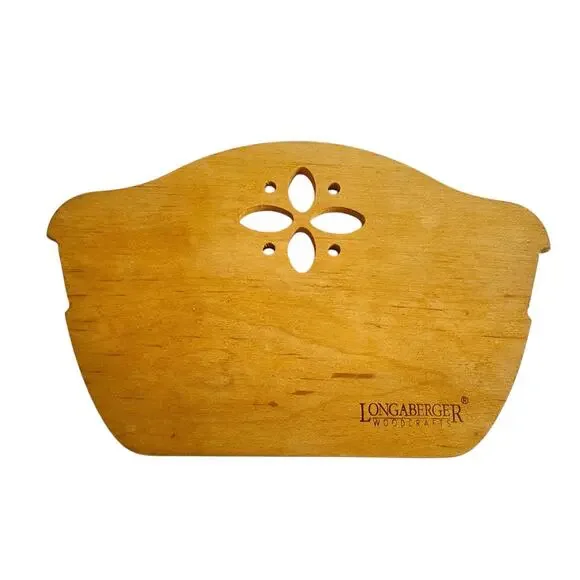 Longaberger Woodcrafts Bread Basket Wooden Divider 50008 Classic Stain Retired