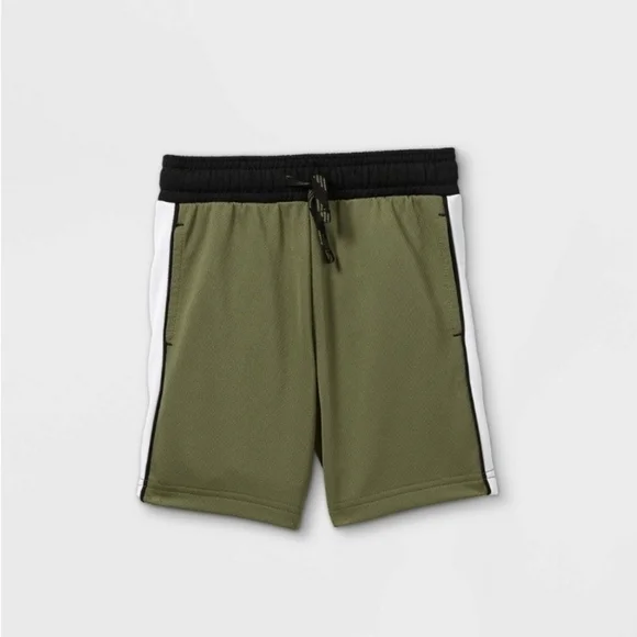 Toddler Boys' Active Jogger Pull-on Shorts with Side Stripes - 2T
