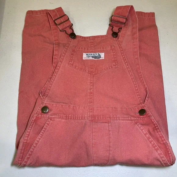 Vintage Murray's Toggery Shop Nantucket Reds Kid's Overalls 4t, NWOT, Mint Cond