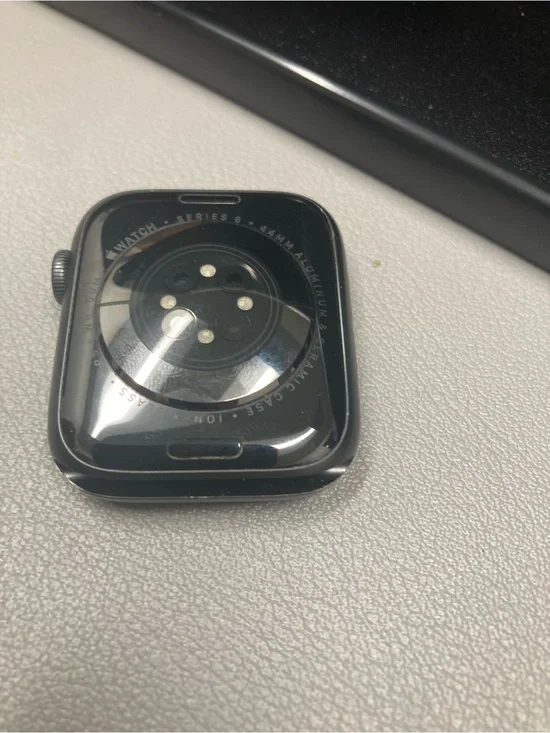 Apple Watch Series 6 space gray black aluminum ceramic 44mm gps Ion-X glass