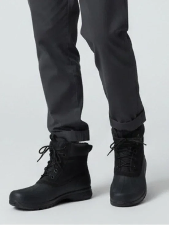 UGG Emmett Men's Black Waterproof Leather Hiking Boot - Cold Rated Sz. 12