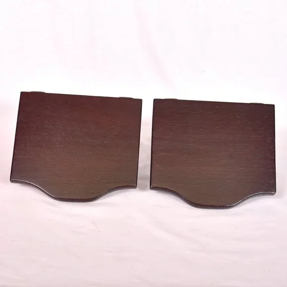 2 Wooden Hanging Display Shelves 7 x 7 x 8