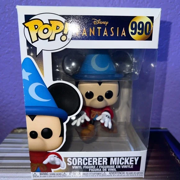 Funko Sorcerer Mickey with Blue Hat and Red Robe