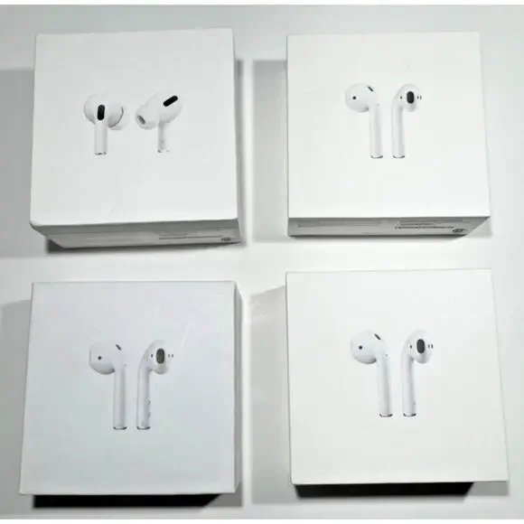 Original Apple AirPods Boxes, Set of 4 - Boxes Only