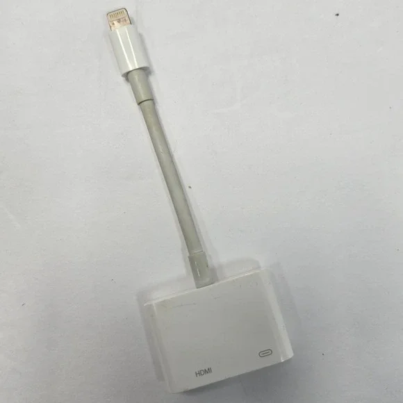 Apple Lightning to Digital AV Adapter HDMI White Model A1438 iPhone iPad