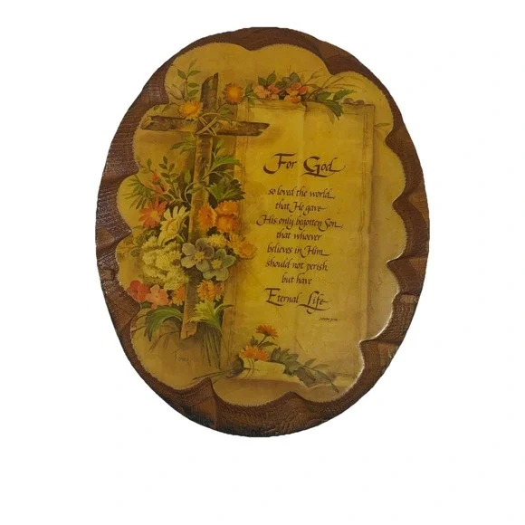 Christian Decor John 3:16 