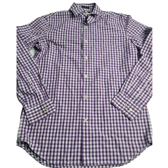 Banana Republic Non Iron Camden Fit Men's Small 100%‎ Cotton