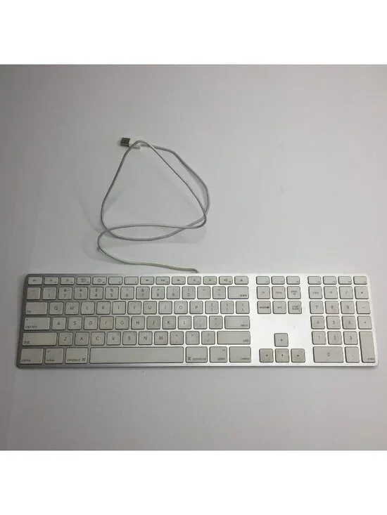 Apple Wired Keyboard Model A1243 Numeric Keypad USB Connection