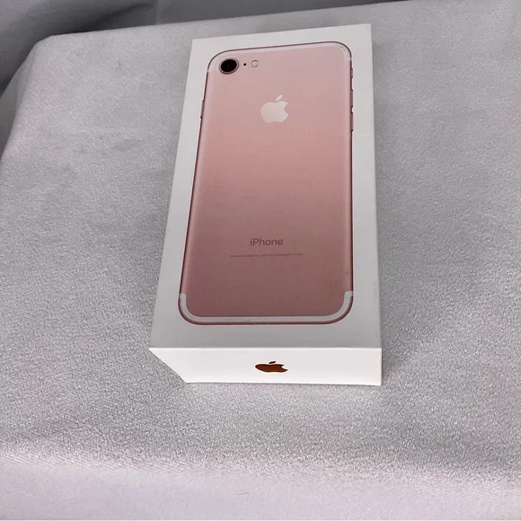 Apple iPhone 7 Rose Gold 128 GB Empty Box Only