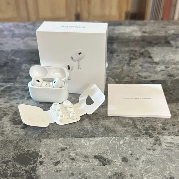 Apple AirPods Pro 2 with White Accessories