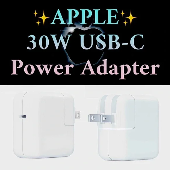 ✨Apple - 30W - USB-C Power Adapter✨NEW (Open Box)✨