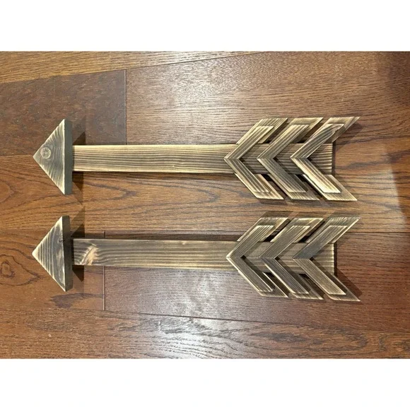 DECORATIVE WOODEN ARROW Home Wall Desk DECOR 19