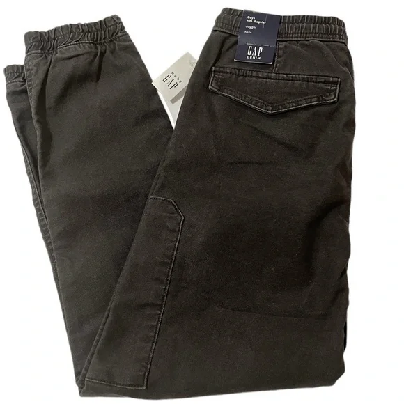 Gap Dark Gray Boys Pull-On Jogger XXL Regular. NWT