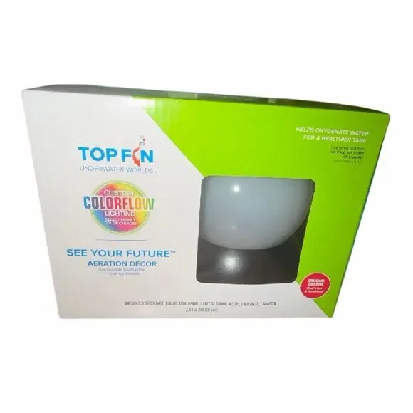 Top Fin See Your Future Aeration Decor - Custom ColorFlow LED Lighting