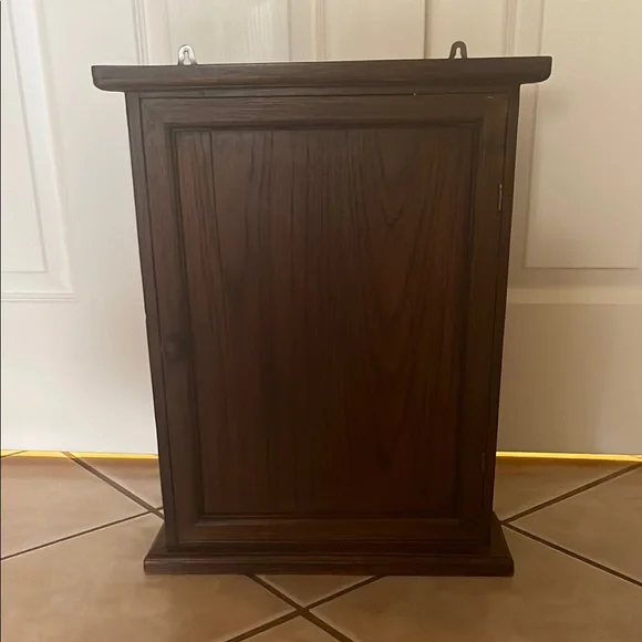 Elegant Brown Wall Display Shelf