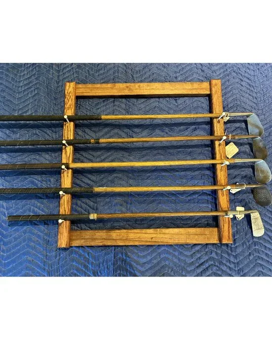 Wooden Tee Rack Golf Club Display