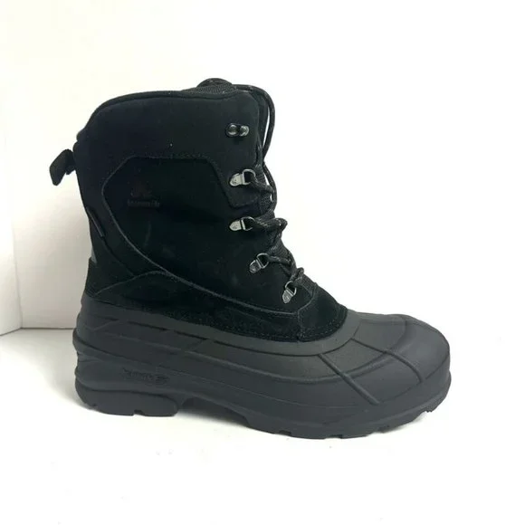Kamik Mens Fargo Waterproof Boot Black Size 13 M