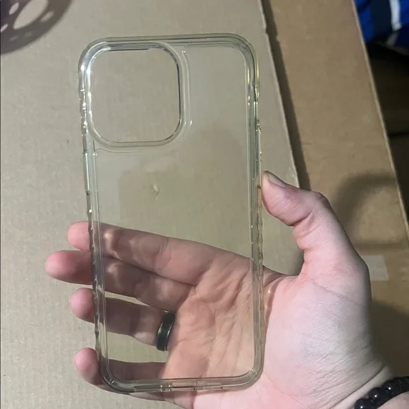 Apple iPhone 15 Pro Max Clear Protective Phone Case