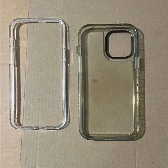 Apple iPhone 15 Pro Max Clear Protective Phone Case