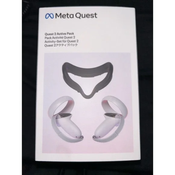 Meta Quest 2‎ Active Pack Knuckle Wrist Straps Facial Interface VR Fitness - New