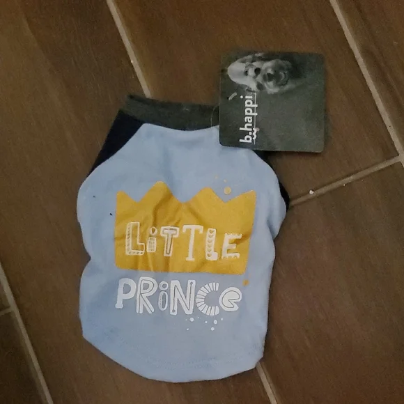 Little Prince Pet Shirt - Blue and Yellow
