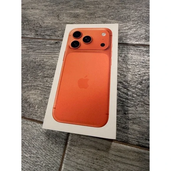 Apple iPhone 17‎ PRO EMPTY BOX Orange Original 1TB MGT4LL/A OEM Gift Idea Gag