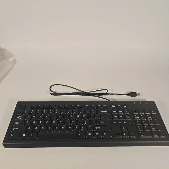 HP : KU-1516 Wired‎ USB Desktop QWERTY Keyboard Black