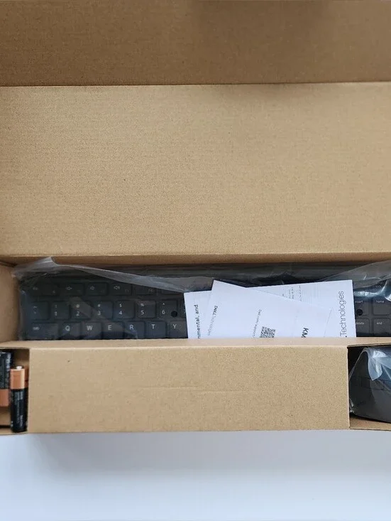 Dell KM3322W Wireless Keyboard & Mouse Combo Black NWT