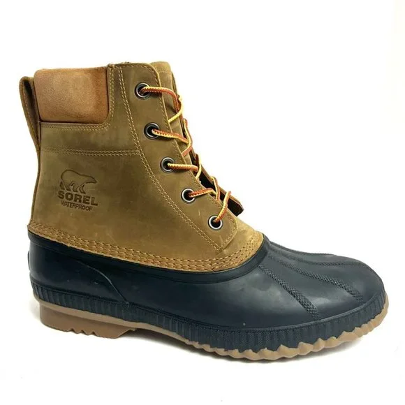 Sorel Men's Cheyenne II Waterproof Winter Boots Brown, Size 13 M