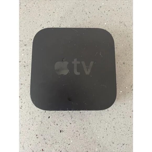 Apple TV A1427 HD Media Streamer 1080p Ethernet HDMI WiFi Tested Works no power