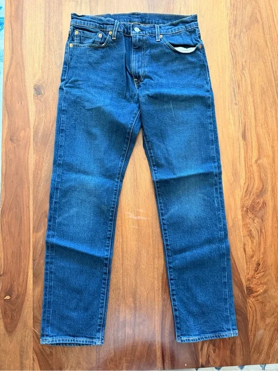 Levi's Straight Dark Blue Men's Jeans