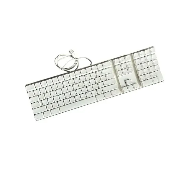 Apple Computer Keyboard Model A1048 Wired White Vintage Full Size