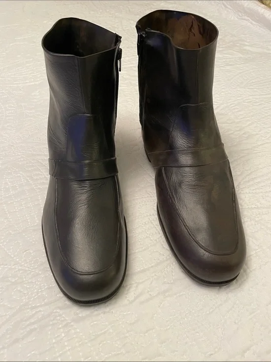 The Original TOTES Pure Rubber Black Slip Over Shoes Boots XXL