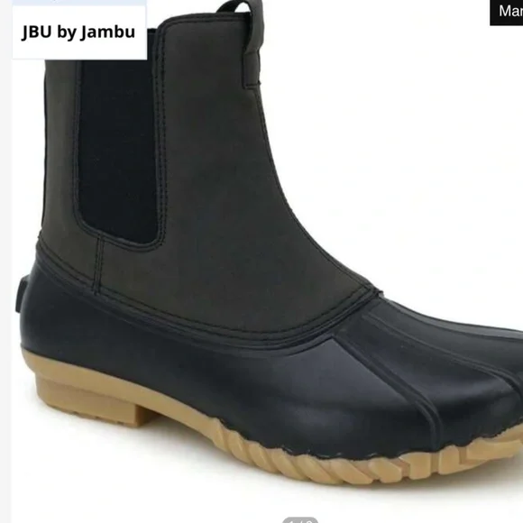 JBU Men Waterproof Duck Boots NIB size 10