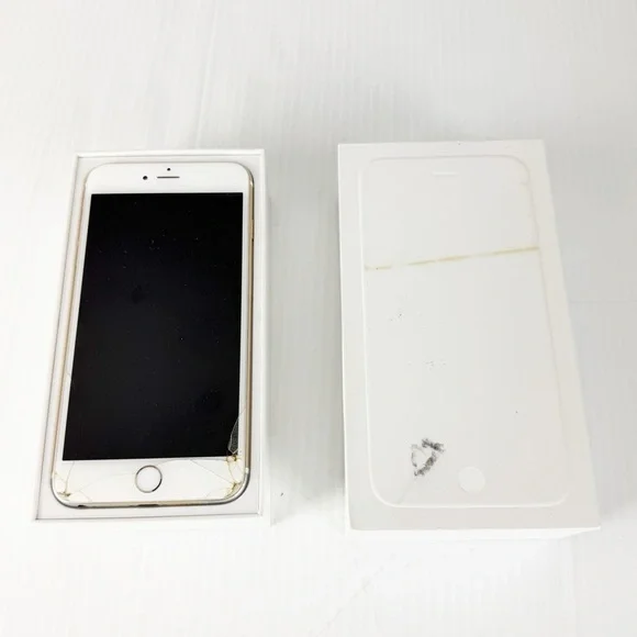 Apple iPhone 6 Plus Space Gray 64GB Smartphone Phone AT&T Original Box AS IS