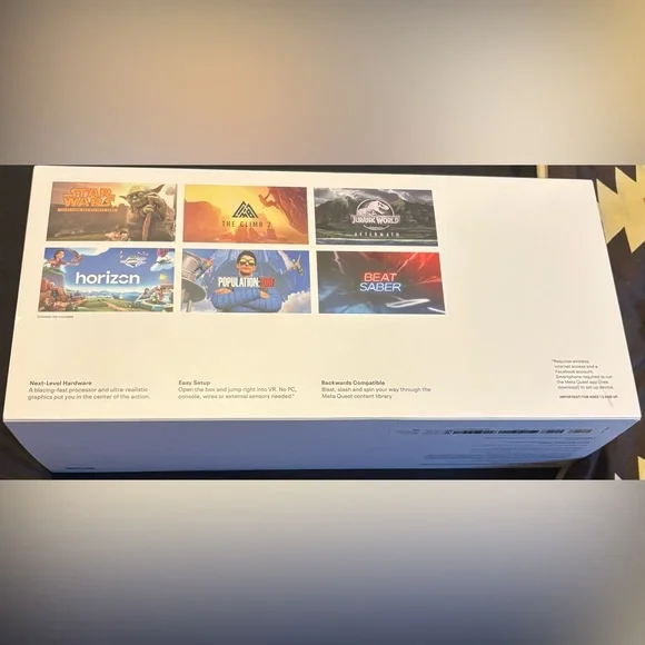 Meta Quest 2 VR Headset with Controllers