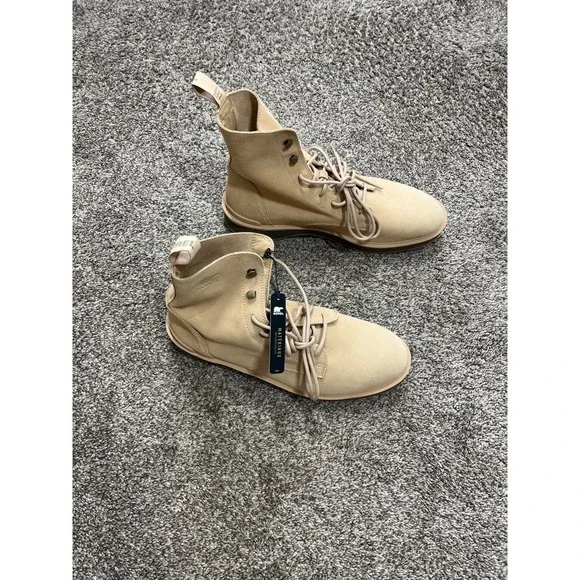 Sorel Hi Line Lace Up Boots Mens 11.5 Canoe Leather Waterproof Lightweight
