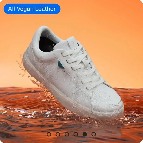 Vessi Waterproof Leather Court Sneaker