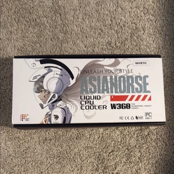 White Liquid CPU Cooler W360