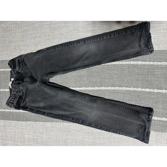 Levi's 511 Kids Jeans Dark Wash Slim Fit Adjustable‎ Waist Size 6