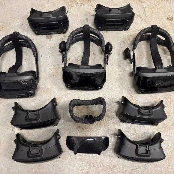 🔥 9x VALVE INDEX VR HEADSET Bundle – For Parts/Repair – Untested Mixed Lot 🔥